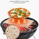 VEVOR Pizza Stone, 20 x 14 x 0.67 in Rectangular Pizza Stone, Extra Large Baking-Stone with Scraper, 1450 Heat-Resistant Cordierite, for Oven, BBQ Griller, Baking Bread & Pizza