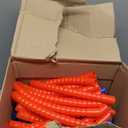 Sratte 12 Pcs Toy Hoop for Kid Detachable Adjustable Toy Hoop Colored Hoop Exercise Ring Plastic Circle for Kid Teen Gymnastics Dog Agility Equipment, Require Self Assembly(Classic Color, 32 Inch)