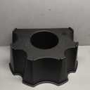 50-Gallon Rain Barrel Stand, Made from 100% Recycled Material, Black
