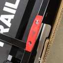 TRAILVIBER Walking Pad Treadmill with 12% 9-Level Auto Incline, 450 lbs Capacity RGB LED Screen, Bluetooth Speaker Under Desk Treadmill, Compact Treadmills for Home Hiking (Black)