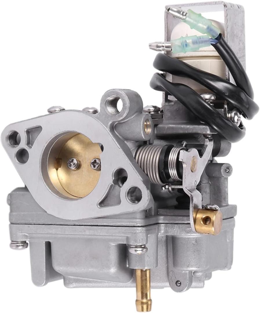 Carburetor for Yamaha 15HP 20hp F15/F20 4-Stroke Outboard engines,Ref No.6AH-14301-00 6AH-14301-01, fit for Tohatsu/Nissan 15HP (2000-2007) 4 Stroke boat Motors carb