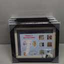 [Extra Large]Kids Art Frames 10x12.5 Inch 4 Pack Kids Artwork Flip Frame Changeable for Picture Display, Children School Drawing Projects Storage, Horizontally Vertically Wall Hanging, Front Opening (Black)