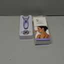 Eyebrow Face and Body Hair Threading and Removal System, Purple, Manual Epilator with Threading Tool