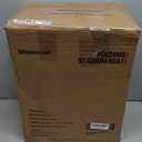 Sheenive Stadium Seats for Bleachers with Back Support, Bleacher Seats with Backs and Cushion Wide, Padded Portable Folding Comfort Stadium Chair with Shoulder Strap, Perfect for Sports Events (Black)