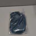 FAELBATY Blue Wig Short Bob Wigs With Bangs Shoulder Length Wig For Women Curly Wavy Synthetic Cosplay Wig for Girl Costume Wigs (12" blue color)