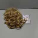 DDHAIR Long Blonden Wig for Men Natural Curly Wavy Hair Halloween Accessory 70s 80s Rocker Cosplay Synthetic Wigs(Dirty Blonde)