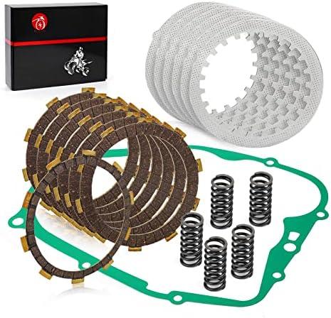 Clutch Kit & Heavy Duty Springs Gasket Compatible with Yamaha Blaster 200 YFS200 1988-2006