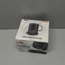 Kepwam Self Heating Coffee Mug T1-16oz(14 oz with lid) Fast Heating & Ultra Long-Lasting Battery Life, Heated Coffee Mug Up to 149℉ - Touch & App Controlled Coffee Mug, Birthday Gifts for Women and Men