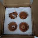 32pcs Small Mini 2" Terracotta Pot Clay Ceramic Pottery Planter, Cactus Flower Nursery Terra Cotta Pots, with Drainage Hole, for Indoor/Outdoor Succulent Plants, Crafts, Wedding Favor