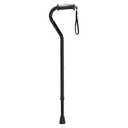 Drive Medical Adjustable Height Offset Handle Cane with Gel Hand Grip, 1.0 ea