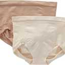 Bali Women’s Comfort Revolution Firm Control Shapewear Brief Fajas Cool Comfort 2-Pack DF0048 (XXL)