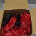 OurWarm 6 FT Christmas Inflatable Outdoor Decoration, Christmas Blow Ups Hanging Santa with Gift Bag Built-in LED Lights for Holiday Party Indoor Porch Columns Yard Tree Outdoor Xmas Decorations