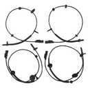 NewYall Front Rear Left and Right ABS Wheel Speed Sensor 3.6L V6 for Buick Enclave 2008-2016, Chevrolet Traverse 2009-2016, GMC Acadia 2007-2016, Saturn Outlook 2007-2010