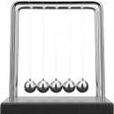 QLKUNLA Newtons Cradle Balance Balls Science Physics Gadget Desktop Decoration Kinetic Motion Toy for Home and Office