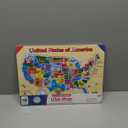 The Learning Journey Lift & Learn Puzzle - USA Map Puzzle for Kids - Preschool Toys & Gifts for Boys & Girls Ages 3 and Up - United States Puzzle for Kids - Award Winning Toys