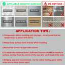 COSIMIXO 6" x 35Ft Heavy Duty Anti Slip Tape,Best 80grit Friction,Grip,Abrasive for Stairs Outdoor/Indoor,Skateboard Grip Tape Safety Non Skid Tread Staircases Anti-Slip Traction Tape Black