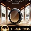 TORRAS for Samsung Galaxy S26 Ultra Camera LENs Protector, 1:1 Perfect Fit&HD Clear, [9H+] Military-Grade, Case Friendly, Anti-Scratch, Anti Fingerprint, Easy Installation, Metal Frame, Black