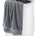 21L Large Capacity Towel Warmer Fragrance Holder, White, 1 Pc, ES10341US-WH (Towels Not Included)