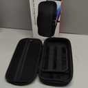 Auarte [Charge Inside] Switch 2 Carrying Case for Nintendo Switch 2 Console 2025 / Switch Original/Switch OLED, Slim Travel Carry Case for Switch 2 Accessories with 10 Game Card Storage (Carbon Black)