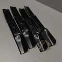 742-05052A 942-05052A Lawn Mower Blades 50 inch Deck for Troy Bilt MTD Cub Cadet XT1 LT50 ZT1 50 RZT 50 ZT2 50 High-Lift Blades for 942-05052 XT1 XT2 Enduro GT50 LX50 S506 Point Star6 Pack (Black)