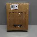 ONE MORE [15pcs] 9inch Kraft Bakery Boxes, Large Pie Boxes with PVC Window Natural Disposable box for Cookie 9x9x2.5inch,15 of Pack