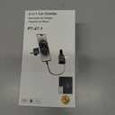 2 x 2-in-1 Car Combo Flexino Retractable Car Charger for iPhone 16, 57W Fast Charging Car Charger USB C, Magnetic Phone Holder for MagSafe Car Mount,360 Cell Phone Holder for iPhone 16/15/14/13/12