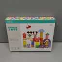 Just Play Disney Wooden Toys Mickey Mouse & Friends Block Set, 28-Piece Set Includes Mickey Mouse, Minnie Mouse, and Pluto, Kids Toys for Ages 18 Month