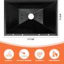99250 Grease Tray for Weber Genesis 1000/2000/3000, Genesis Silver B/C&Gold B/C, Drip Pan Tray Replacement for Weber Spirit E-310 E-320 SP-320 Series (2007-2012), Platinum B/C(2005 and Newer)