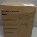 Mini Single Serve Coffee Maker for K Cup and Ground Coffee, Fast Brew One Cup Coffee Machine with Descaling Reminder and Water Window, 6 to 12 oz. Brew Sizes, Black (9.45 Inches)