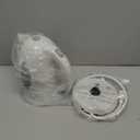 OVENTE Electric Kettle, 1.7L Fast Boiling Water Heater for Coffee or Tea, BPA Free with Water Level Gauge, Auto ShutOff, BoilDry Protection, Indicator Light and Removable Filter, White KP72W