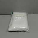 Semi Voile White Sheer Curtains 96 Inches Long 2 Panels Rod Pocket Window Treatment for Living Room Bedroom Dining Room(White 60" W x 96" L)