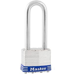 Master Lock 1DLJ Laminated No. 1 Long Shackle Padlock