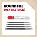 "Oregon 12 Pack Chainsaw File Pack 7/32"" # 70502 Works On All Chainsaw Models With 3/8 And .404 Pitch Chains"