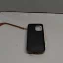 Phone Case for iPhone 14 Pro Wallet Zipper Handbag Cover Screen Protector Crossbody Lanyard Strap 2-in-1 Detachable Compatible with MagSafe RFID Blocking iPhone14Pro iPhone14 14Pro Women Brown