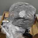 Amazon Basics 16" Pedestal Fan with Remote, Floor Fan, Standing Fan for Bedroom, Living Room, Office, with 3 Speeds, 3 Modes, Timer, Dual-Layered Blades, Adjustable Height, Tilt Head, 60W, Black