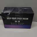 KISREL Deep Pour Epoxy Resin, 96OZ Resin Epoxy Kit (2:1) for 2-4 Inch Pour DepthsBubble Free, Low Odour, Crystal Clear Casting Resin for Bar Tops, Table Tops, River Tables, Wood Fillers, Crafts