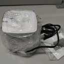 Lasko MyHeat Mini Personal Ceramic Space Heater for Home, Energy Efficient, Overheat Protection for Bedrooms, Offices, 6.2 Inches, 400W, White, 201