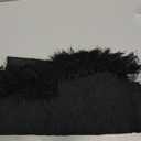 ZeeMart Black Table Runners 48 Inches Long, Burlap Linen Style Rustic Farmhouse Table Runner, Small Short Boho Coffee Table Runner, 13x48 Inches, Black