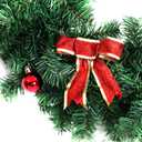 Outroad 9 ft Christmas Garland - Soft Greenery Twist Wreath Artificial Ivy Non-Lit Green Garland, for Holiday Season Outdoor Indoor Party Decorations Multi-Packs for a Better Deal (2 Pack)