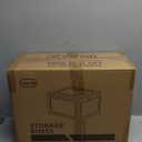 Attelite X-Large Clear Plastic Shoe Boxes - Stackable Shoe Organizer with Magnetic Door (9 Pack, Clear White)