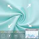 HODOSPORTS Rash Guard for Women UPF 50+ Swim Shirt with Pockets Sun Protection Shirts Lightweight Long Sleeve (Blue, M)