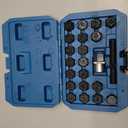JEUCLEL 22PCS Wheel Locking Nut Key Kit Compatible with VW VAG Volkswagen, Wheel Lock Nut Socket Adapter Set, Anti-Theft Lug Removal Tool, Anti-Theft Screw Remover Repair Tool