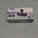 4 Channel 360 Dash Cam Front Rear Inside & Left Right,4K+1080P*3 FHD Car Camera,5GHz WiFi & App Control,8 IR Lamps Night Vision,24H Parking Mode, G-Sensor, Loop Recording, Includes 64GB SD Card Black