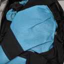 CAR PASS Universal 13PCS 3D Air Mesh-100% Breathable Seat Covers Full Sets, Steering Wheel&Belt Cover, Airbag and Rear Split Bench Compatible for 90% Automotive SUV Truck Cute Women Black Water Blue