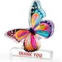 Thank You Gift for Women Men, Appreciation Gifts, Inspiration Work Gifts, Butterfly Acrylic Sign, Coworker Leaving Gift, Retirement Gifts, Appreciation Thank You Gifts for Teacher Boss Leader Coworker