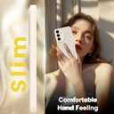 TEAUGHT Compatible with Samsung Galaxy S25 Plus Case Cute Pattern Leopard Cheetah Print Shockproof Cover Silicone Phone Case for Girls Women -White