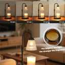Candle Warmer Lamp with Timer Dimmer, Birthday Gifts for Mom Women Friend Sister, House Warming Gifts, Wax Melt Warmer, Office Apartment Dorm Room Home Decor
