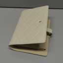 Vlando Teacher Gifts for Women, Travel Jewelry Organizer Case, Jewelry Storage Book Ring Binder with Clear Zipper Velvet Jewelry Pouches Bags for Rings, Necklace, Earrings-Cream White