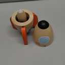 Le Toy Van Wooden Space Rocket Duo Toy, Plastic Free with Hidden Mini Rocket, Suitable for 24+ Months, Girls and Boys