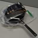 KitchenAid 84804 Hard Anodized Nonstick Saute/Fry Pan with Lid, 3 Quart  Onyx Black